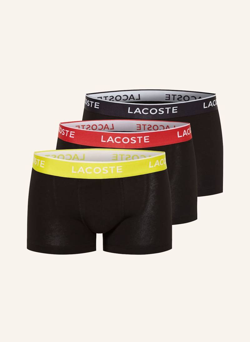 Lacoste 3er-Pack Boxershorts schwarz von Lacoste