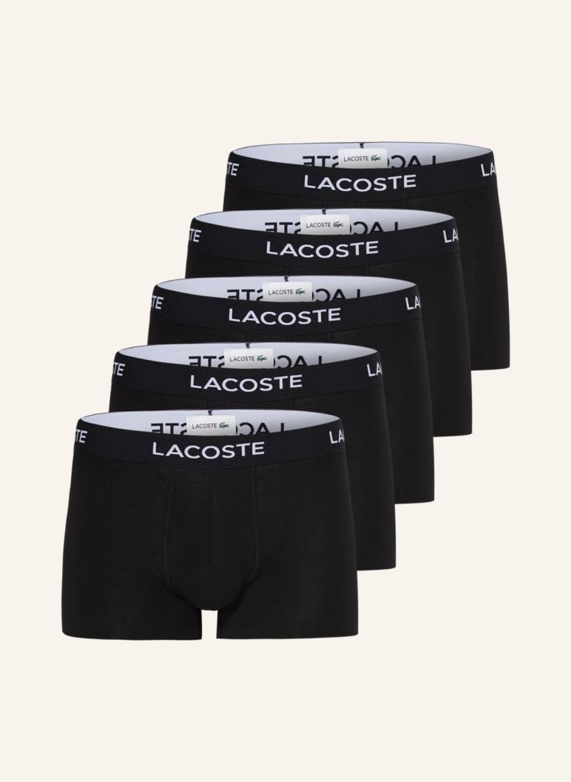 Lacoste 5er-Pack Boxershorts schwarz von Lacoste