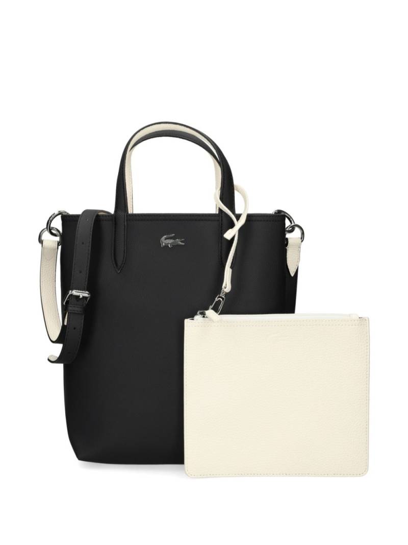 Lacoste Anna reversible tote bag - Black von Lacoste