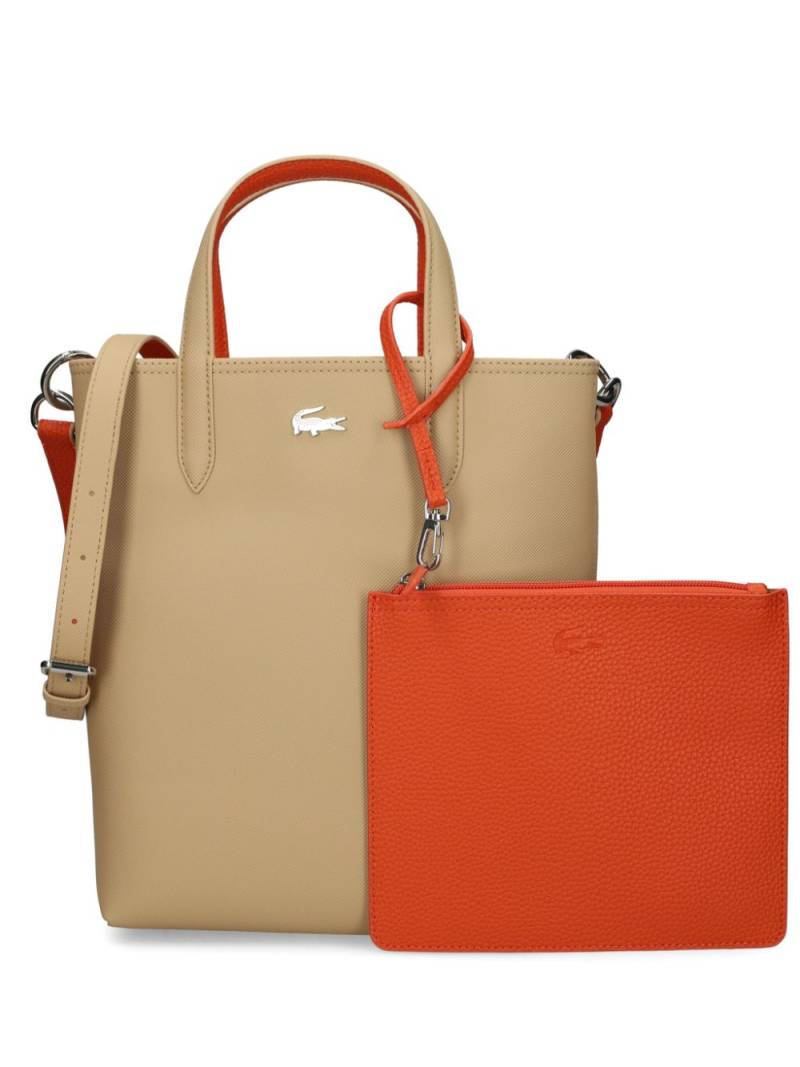 Lacoste Anna reversible tote bag - Neutrals von Lacoste