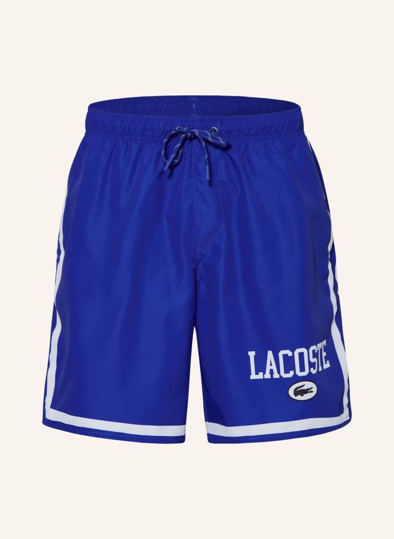 Lacoste Badeshorts blau von Lacoste