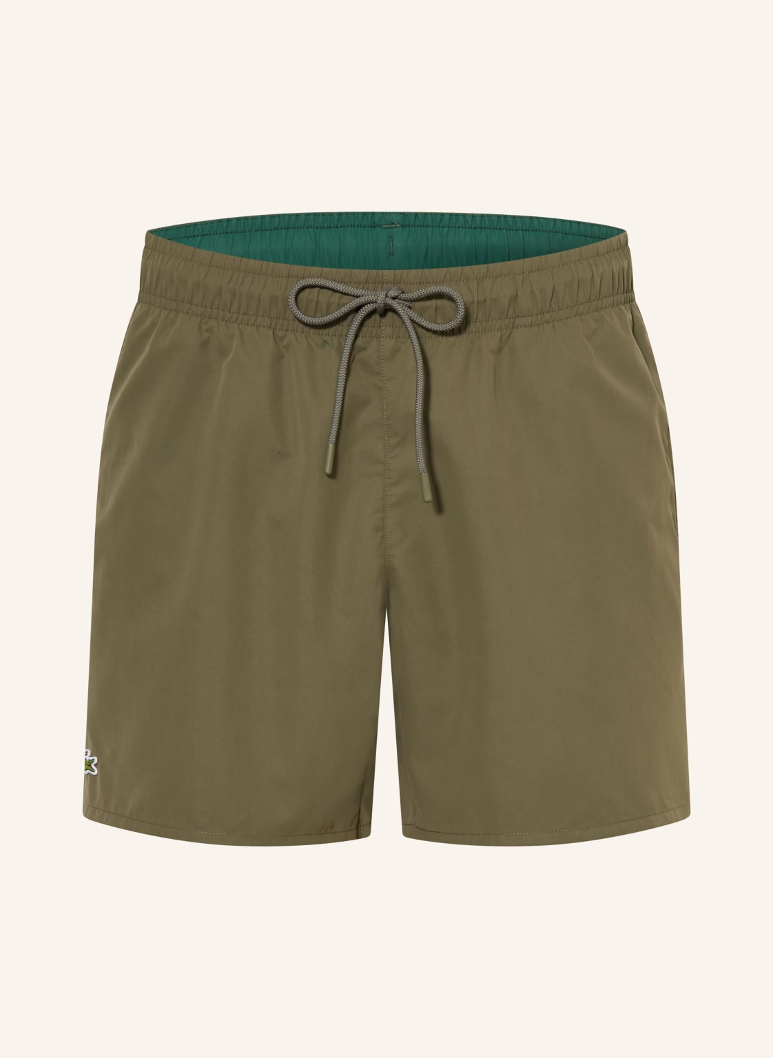 Lacoste Badeshorts gruen von Lacoste