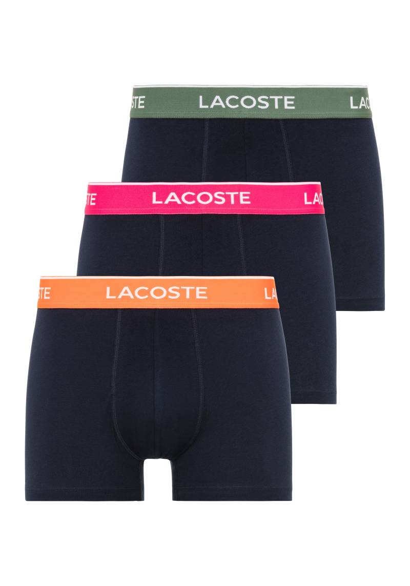 Lacoste Boxershorts »enge Boxershorts Lacoste Herren Premium«, (Packung, 3 St., 3er-Pack), mit Lacoste Logobund von Lacoste