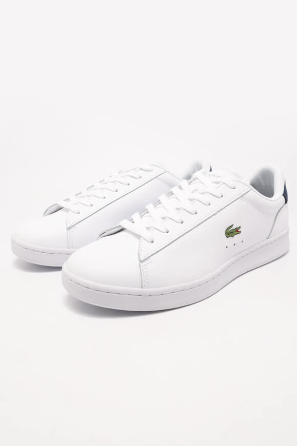 Lacoste Carnaby Set Sneaker | White + Navy | Herren  | EU40.5 von Lacoste