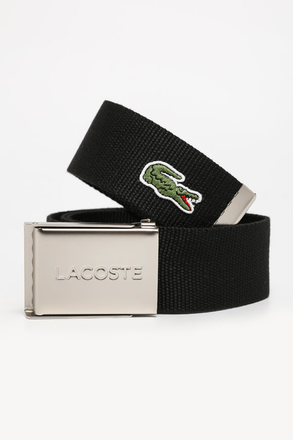 Lacoste Clip Gürtel | Schwarz | Herren  | 100 von Lacoste