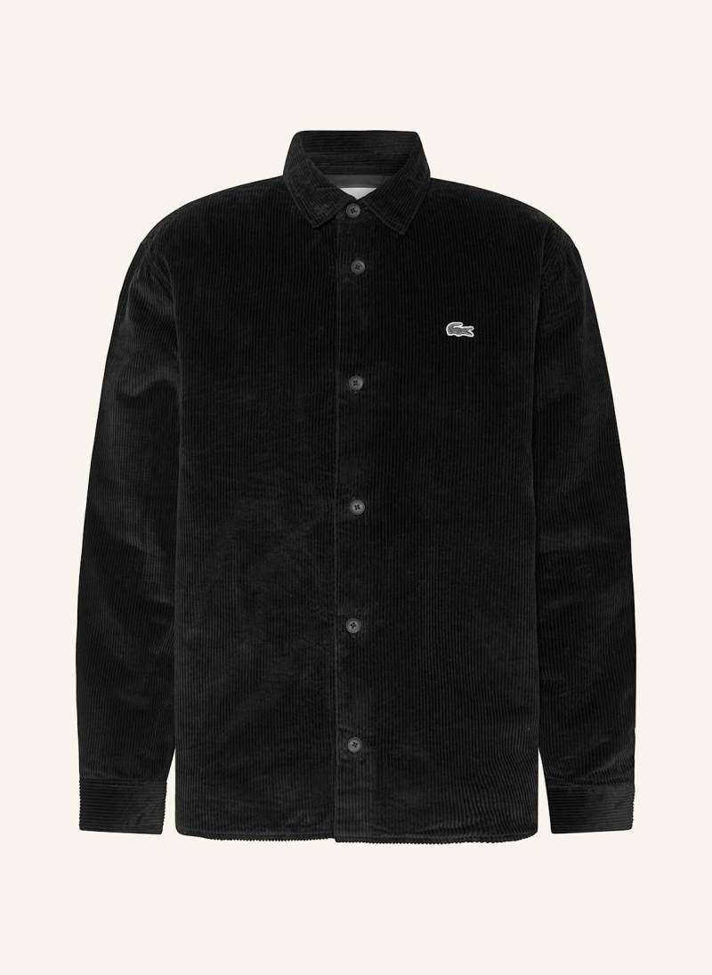 Lacoste Cordjacke schwarz von Lacoste