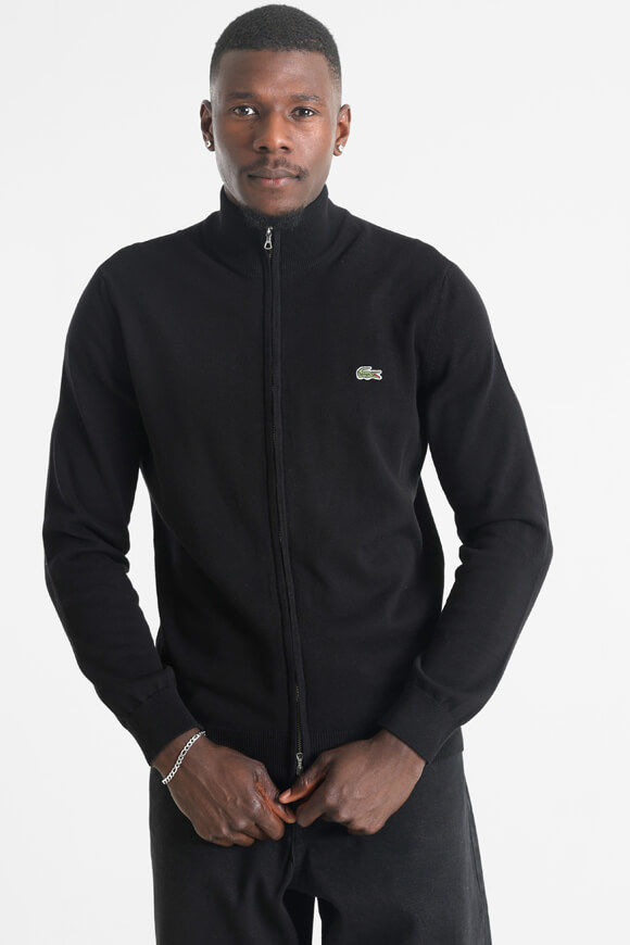 Lacoste Feinstrickjacke | Black | Herren  | M von Lacoste