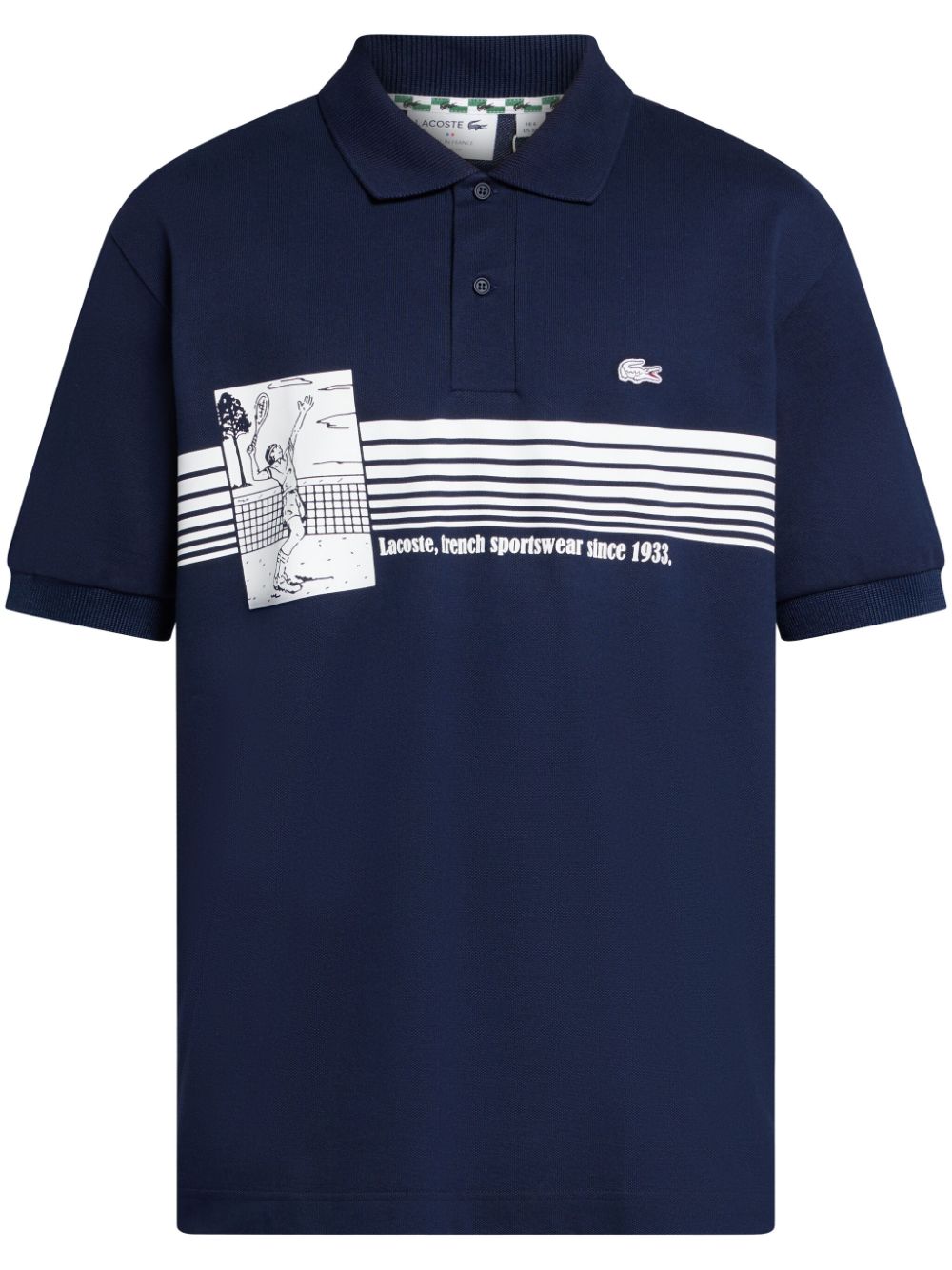 Lacoste French Made cotton polo shirt - Blue von Lacoste
