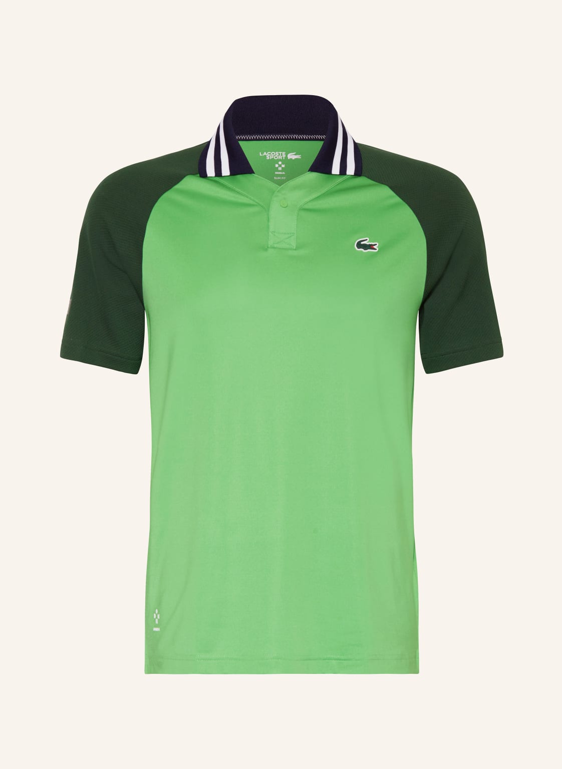 Lacoste Funktions-Poloshirt gruen von Lacoste