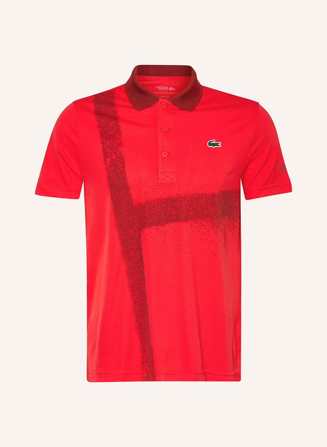 Lacoste Funktions-Poloshirt rot Lacoste Funktions-Poloshirt rot von Lacoste