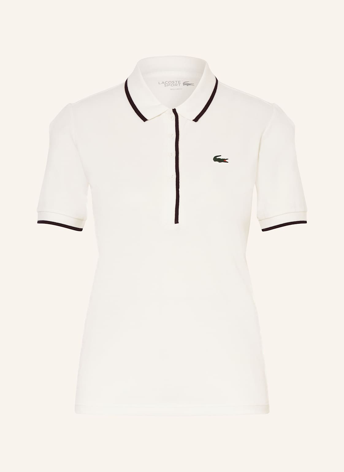 Lacoste Funktions-Poloshirt weiss Lacoste Funktions-Poloshirt weiss von Lacoste