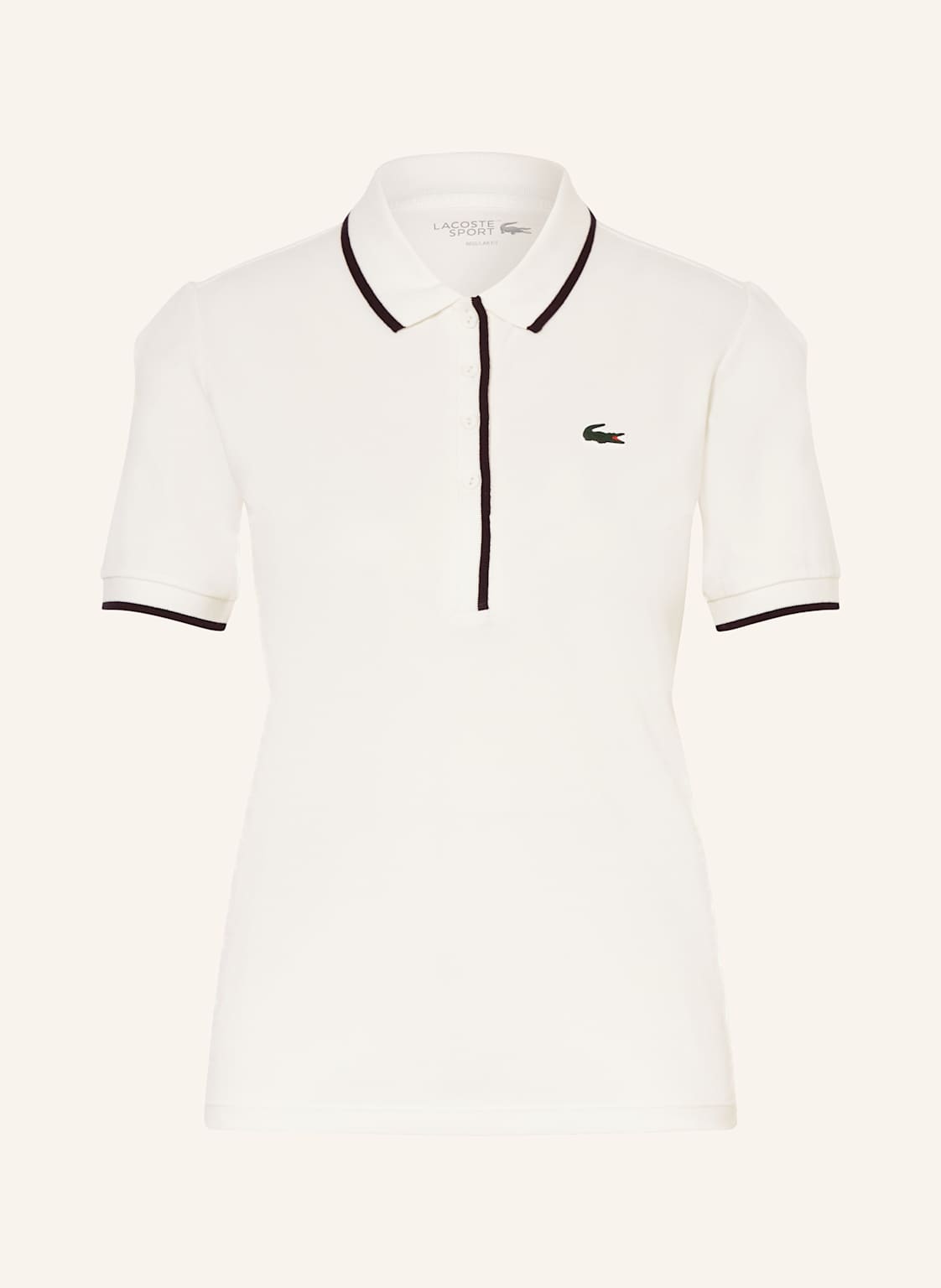 Lacoste Funktions-Poloshirt weiss von Lacoste