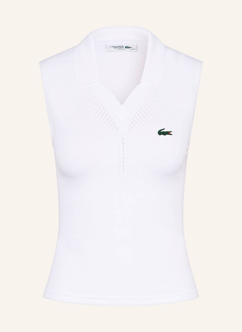 Lacoste Funktions-Poloshirt weiss von Lacoste