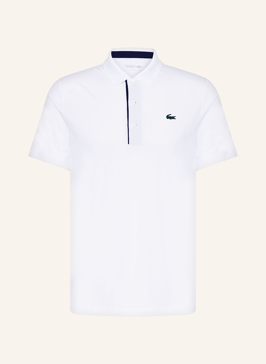 Lacoste Funktions-Poloshirt weiss von Lacoste