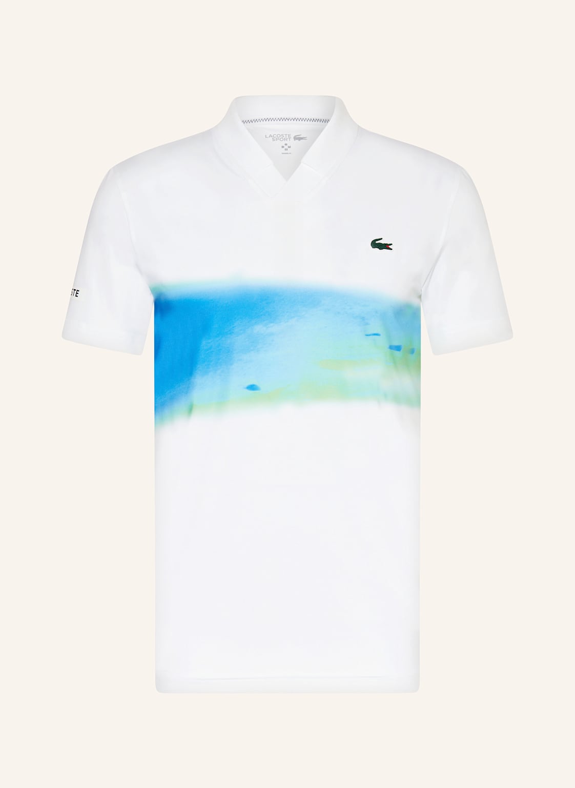 Lacoste Funktions-Poloshirt weiss von Lacoste