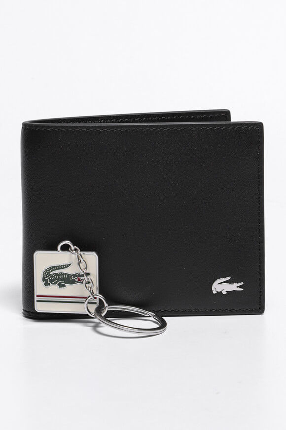 Lacoste Geschenkset: Portemonnaie & Schlüsselanhänger | Black | Herren  | Einheitsgroesse von Lacoste