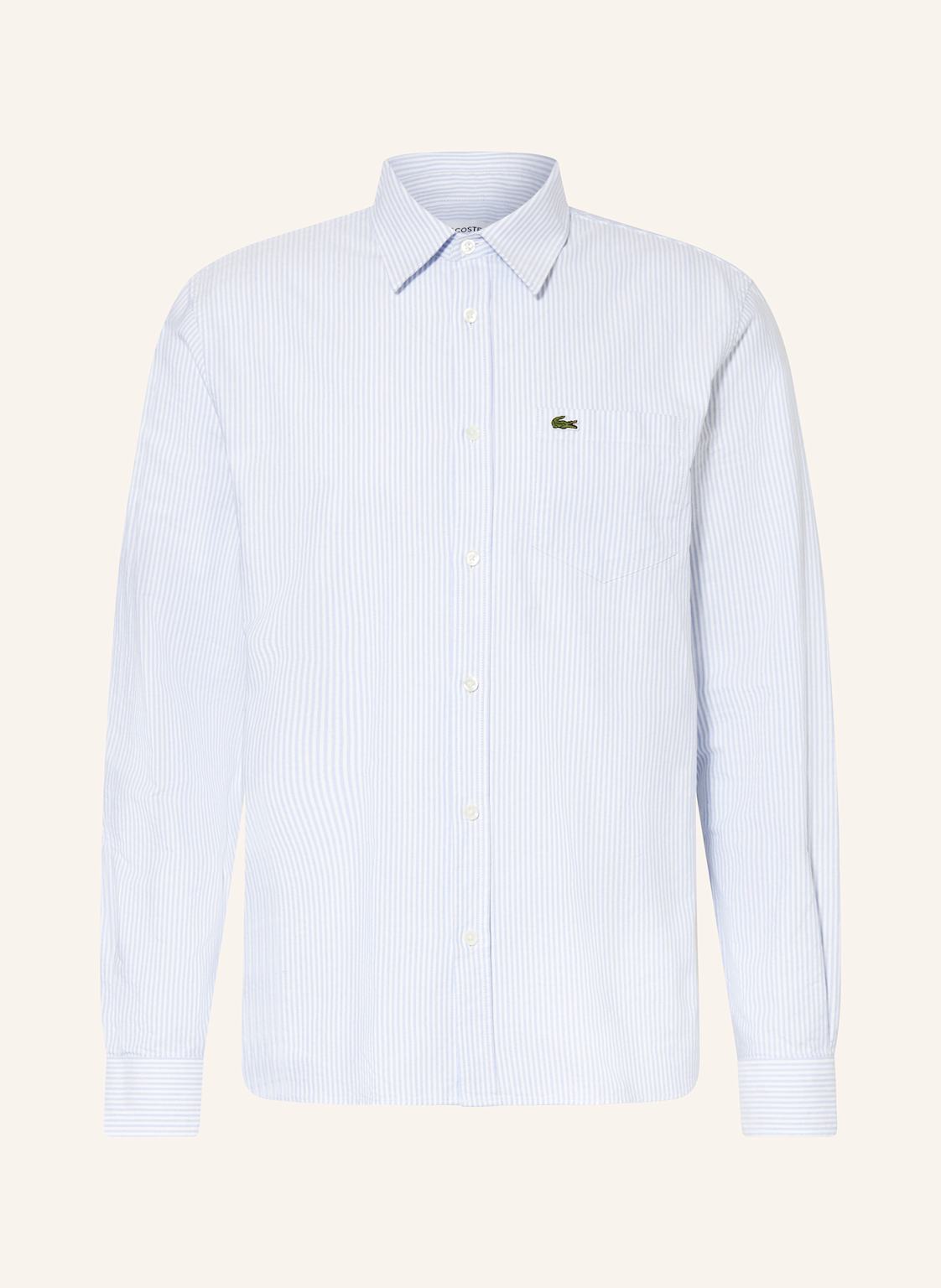 Lacoste Hemd Comfort Fit blau von Lacoste