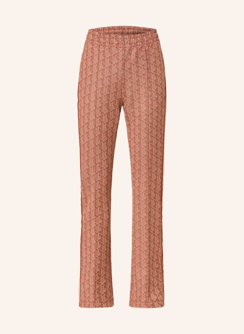 Lacoste Hose Mit Galonstreifen rot von Lacoste