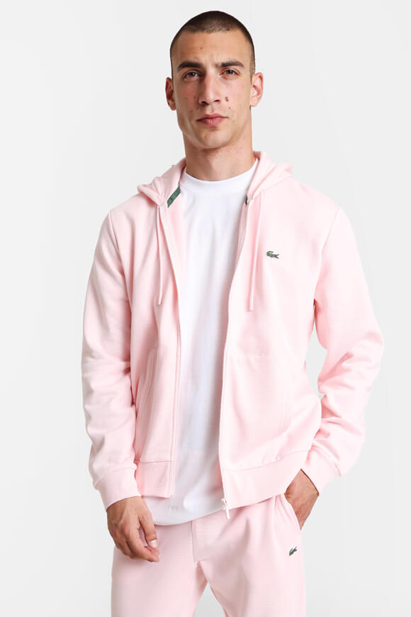 Lacoste Kapuzensweatjacke | Flamingo | Herren  | M von Lacoste