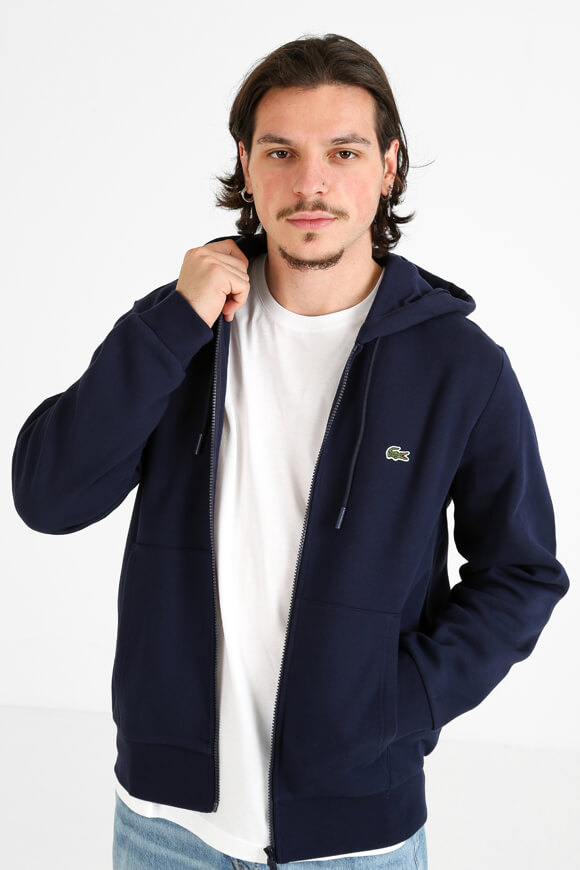 Lacoste Kapuzensweatjacke | Navy | Herren  | L von Lacoste