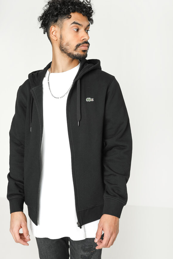 Lacoste Kapuzensweatjacke | Schwarz | Herren  | L von Lacoste