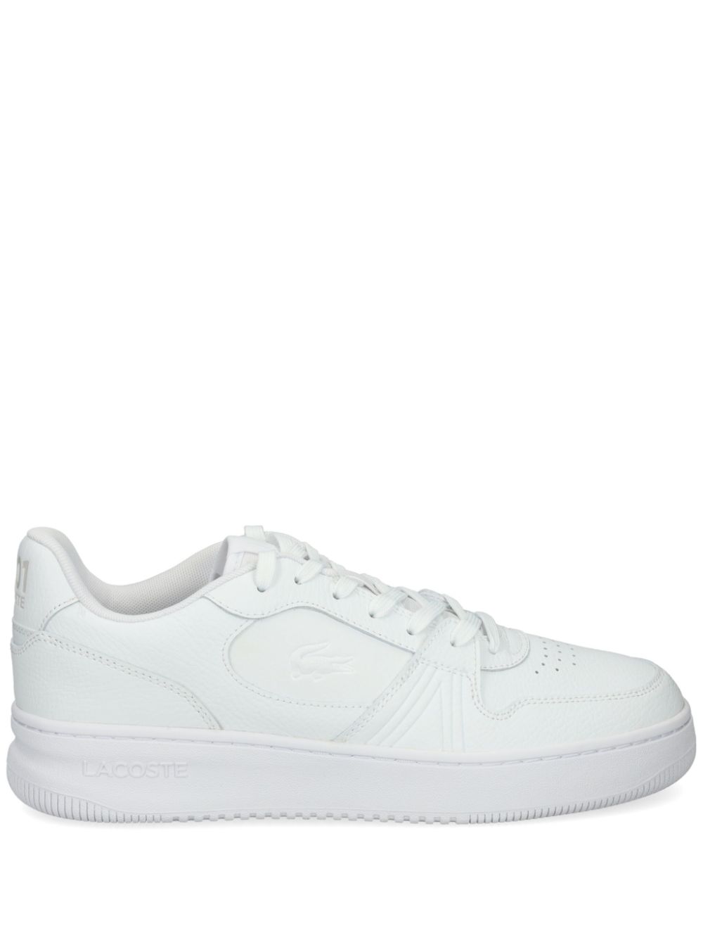 Lacoste L001 leather sneakers - White von Lacoste