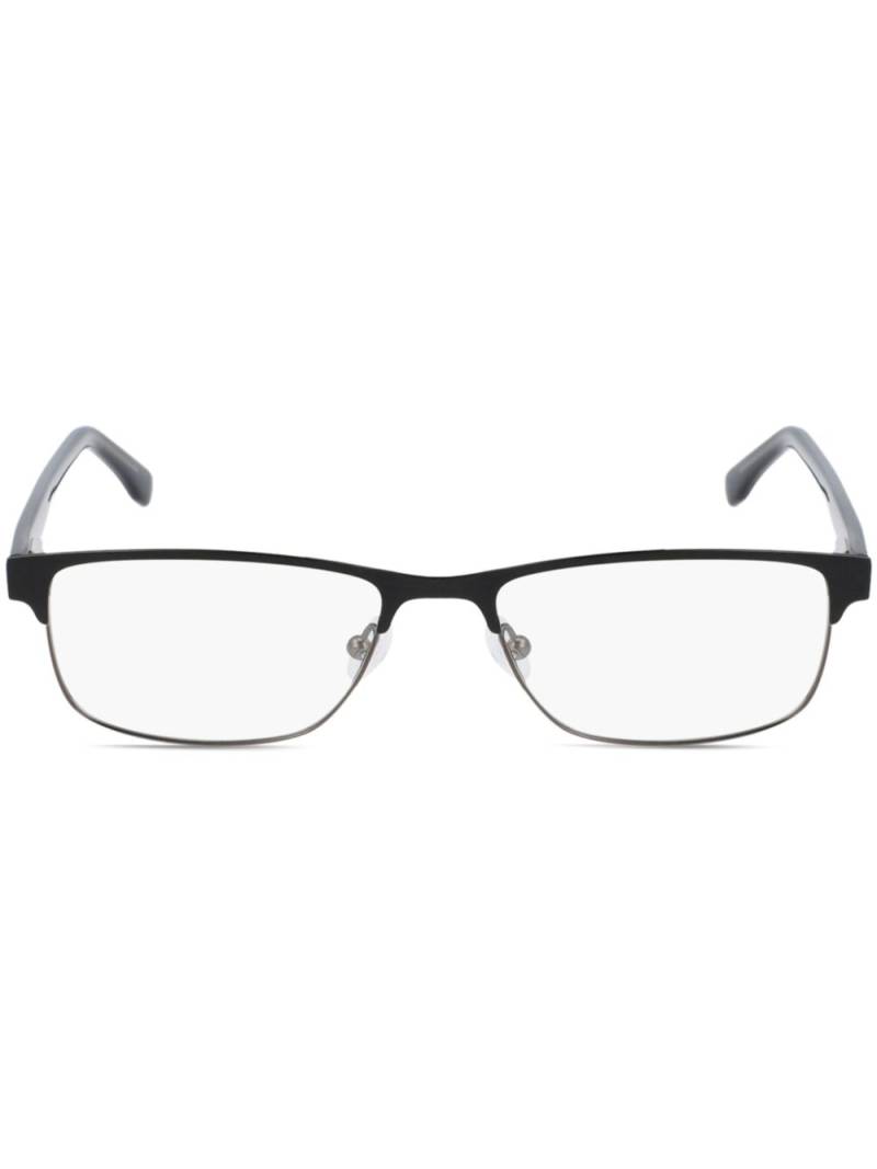 Lacoste logo-lettering glasses - Black von Lacoste