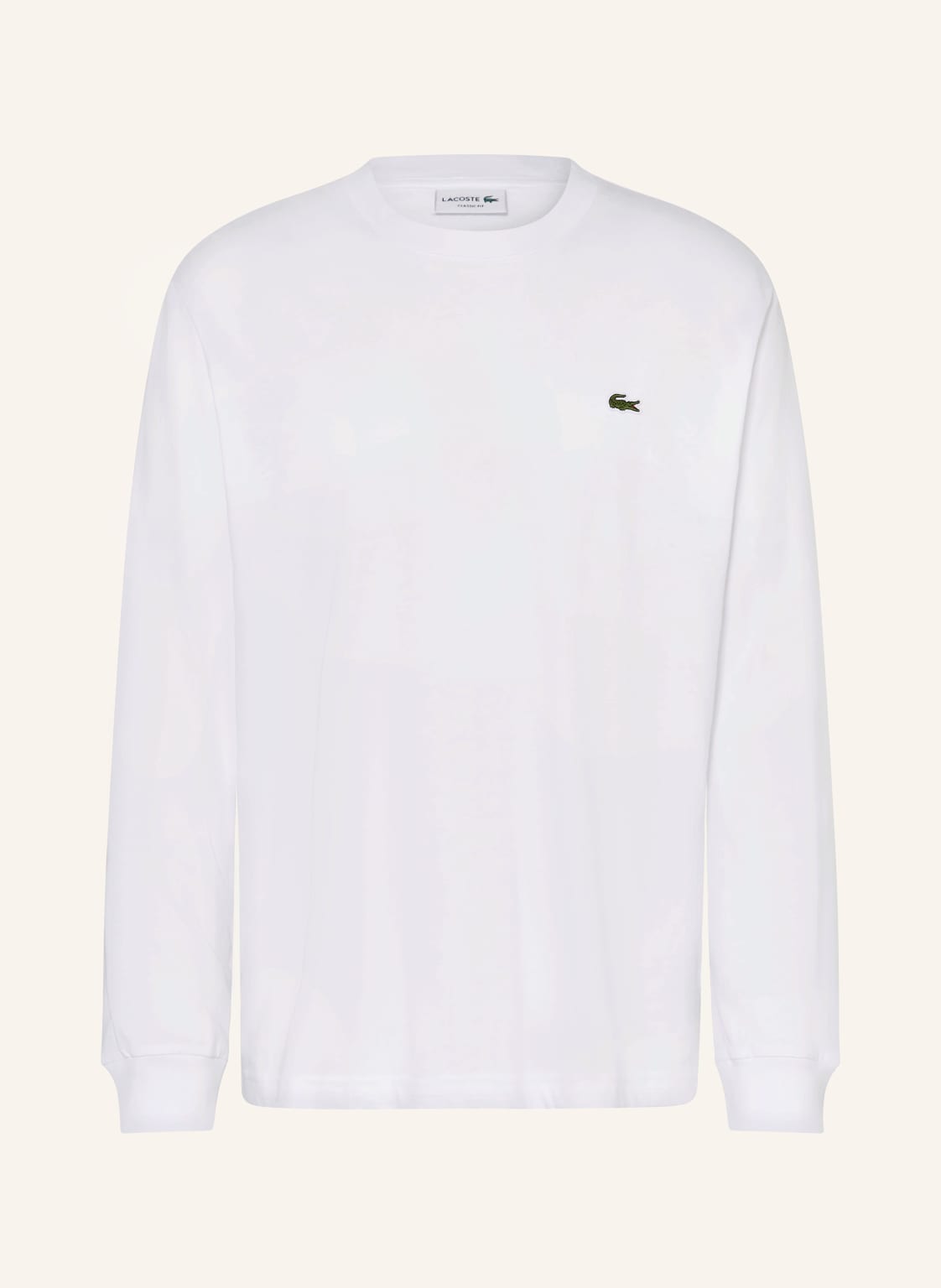 Lacoste Longsleeve weiss von Lacoste