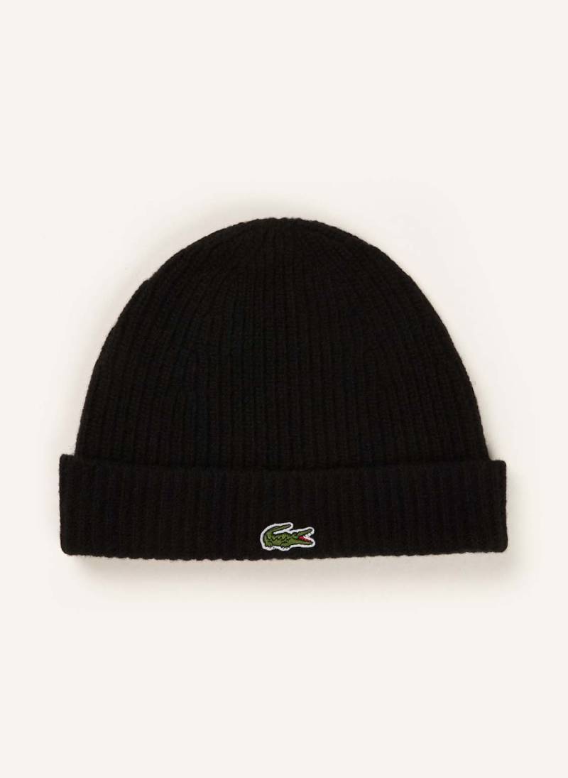 Lacoste Mütze schwarz von Lacoste