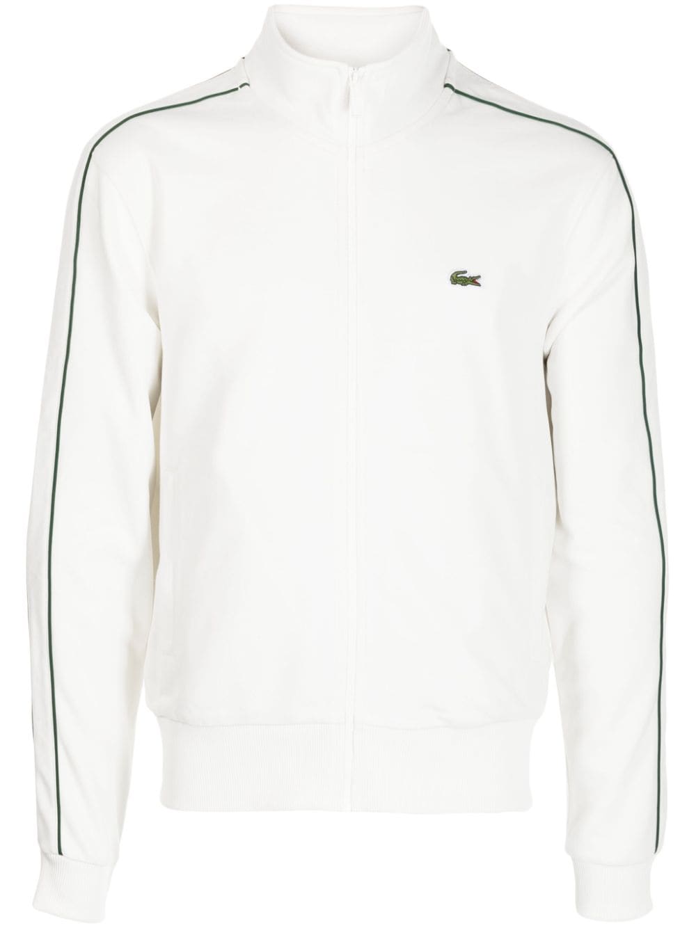 Lacoste Original Paris piqué-weave jacket - White von Lacoste