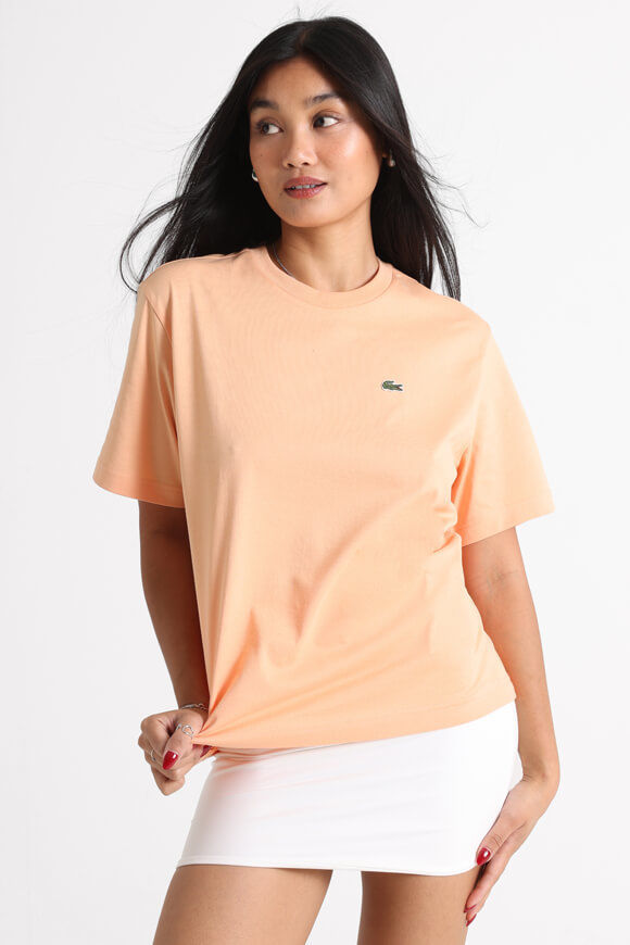 Lacoste Oversize T-Shirt | Light Orange | Damen  | 32 von Lacoste