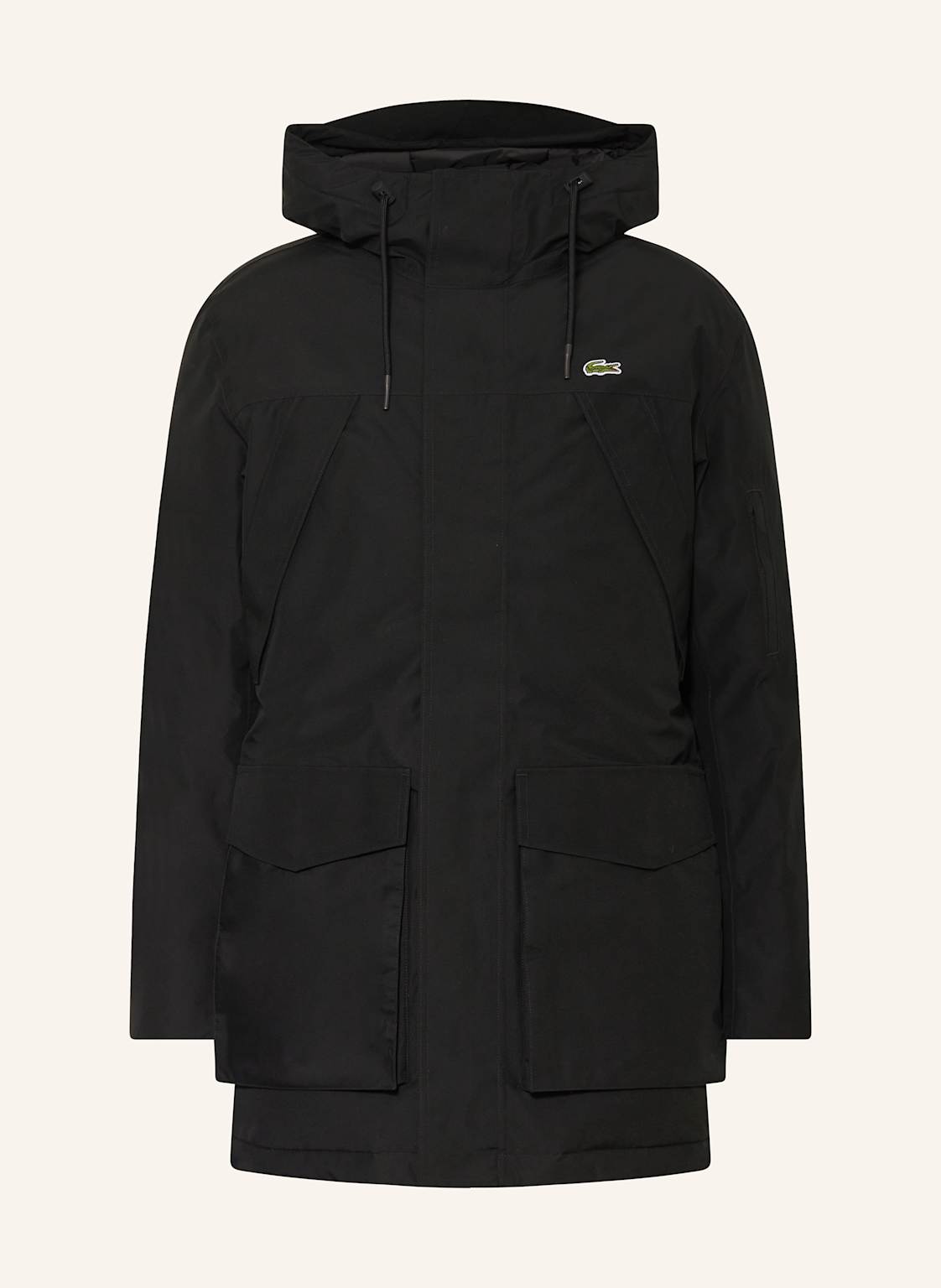 Lacoste Parka schwarz von Lacoste