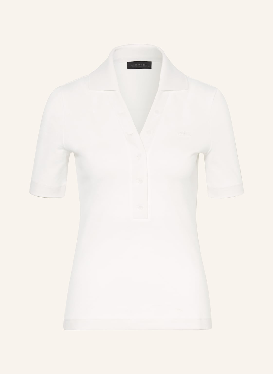 Lacoste Piqué-Polos weiss von Lacoste