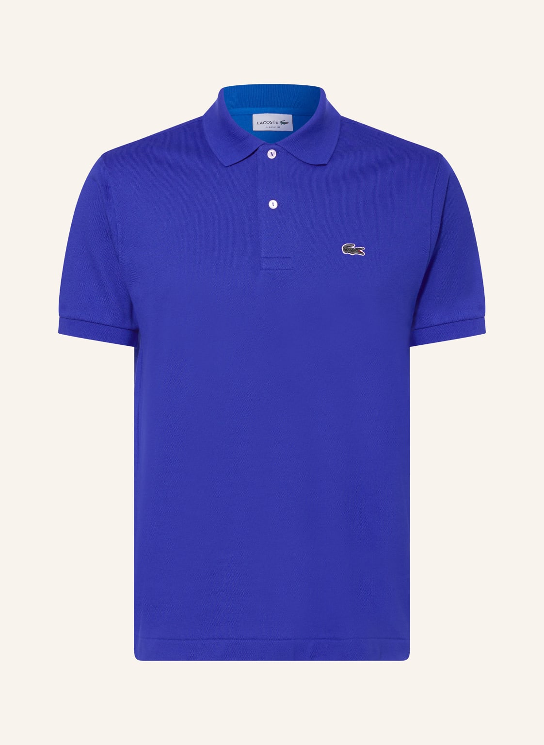 Lacoste Piqué-Poloshirt Classic Fit blau von Lacoste