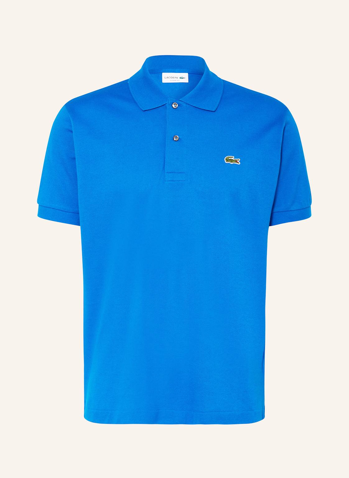 Lacoste Piqué-Poloshirt Classic Fit blau von Lacoste