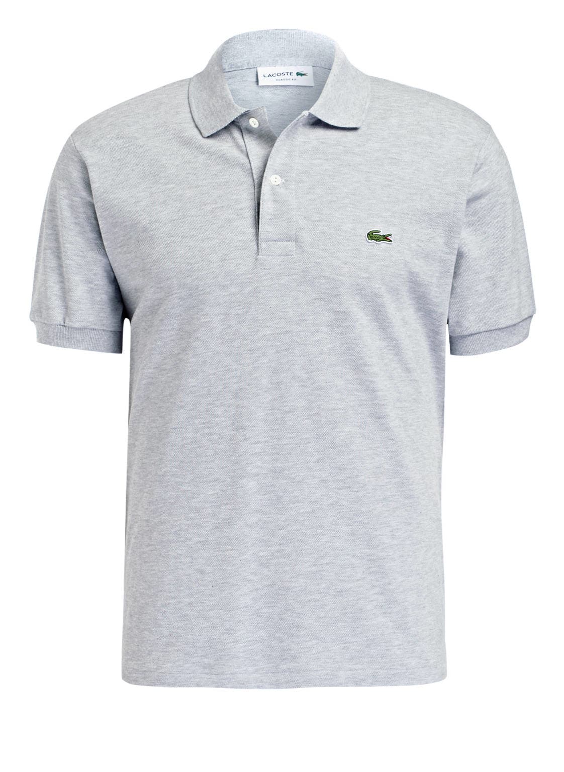 Lacoste Piqué-Poloshirt Classic Fit grau Lacoste Piqué-Poloshirt Classic Fit grau von Lacoste
