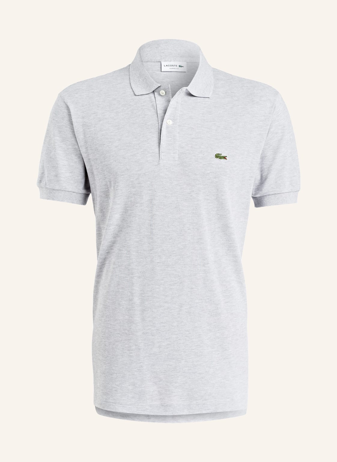Lacoste Piqué-Poloshirt Classic Fit grau Lacoste Piqué-Poloshirt Classic Fit grau von Lacoste