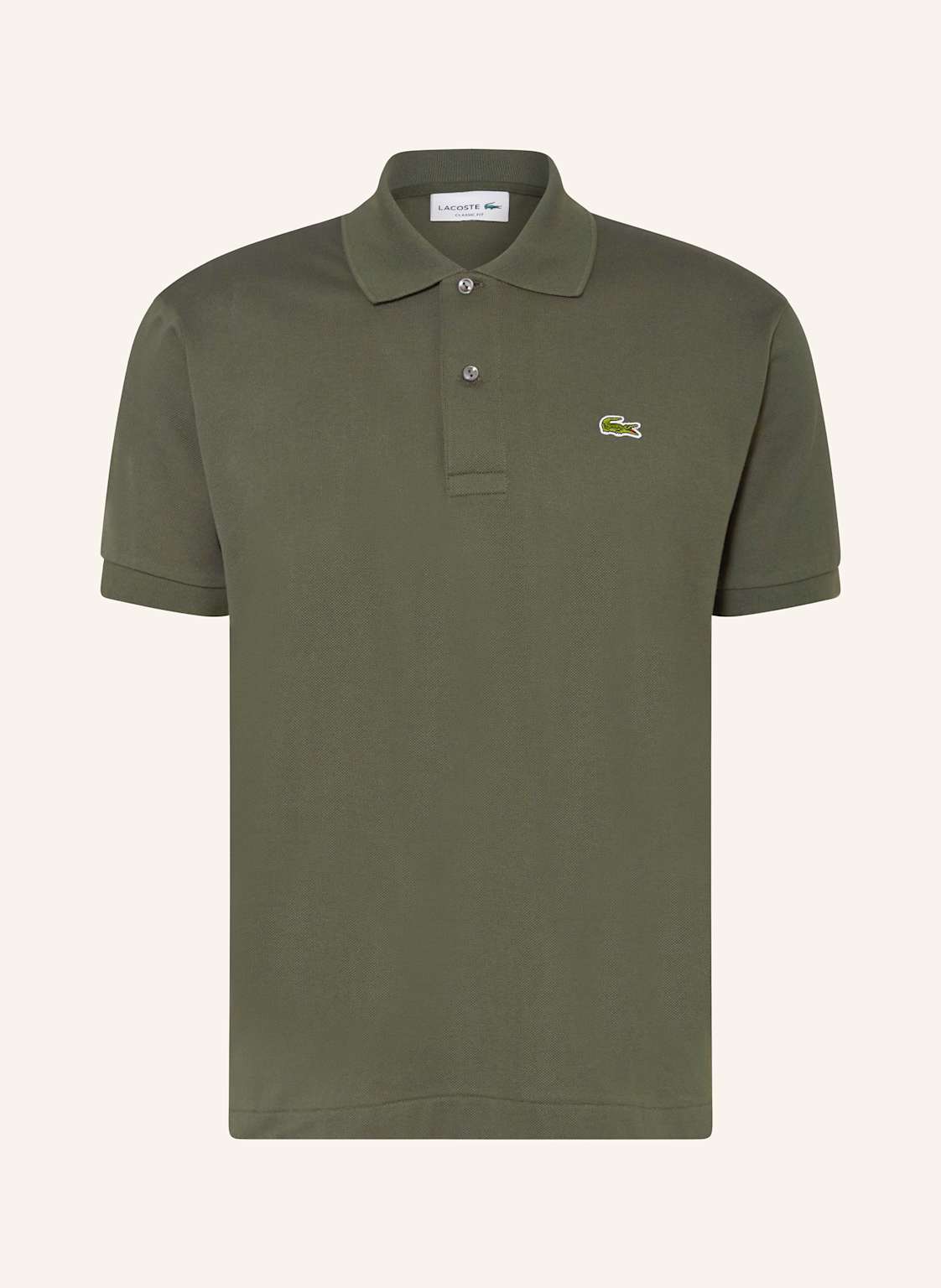 Lacoste Piqué-Poloshirt Classic Fit gruen von Lacoste