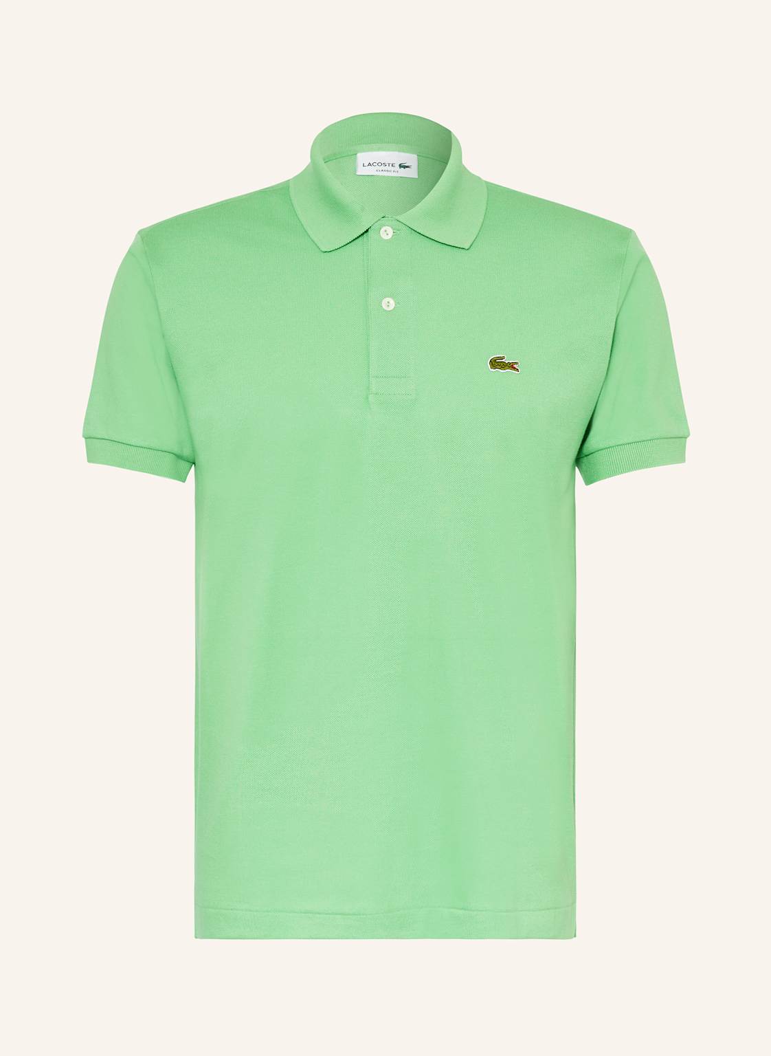 Lacoste Piqué-Poloshirt Classic Fit gruen von Lacoste