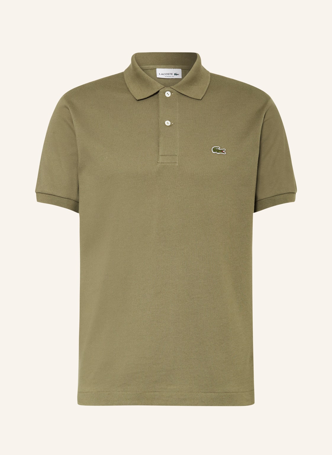 Lacoste Piqué-Poloshirt Classic Fit gruen von Lacoste