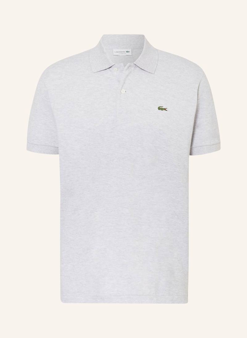 Lacoste Pique-Poloshirt Classic Fit silber von Lacoste