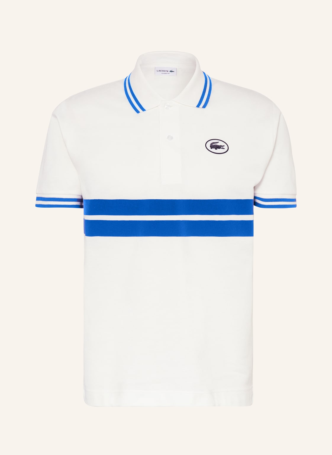 Lacoste Piqué-Poloshirt Classic Fit weiss von Lacoste