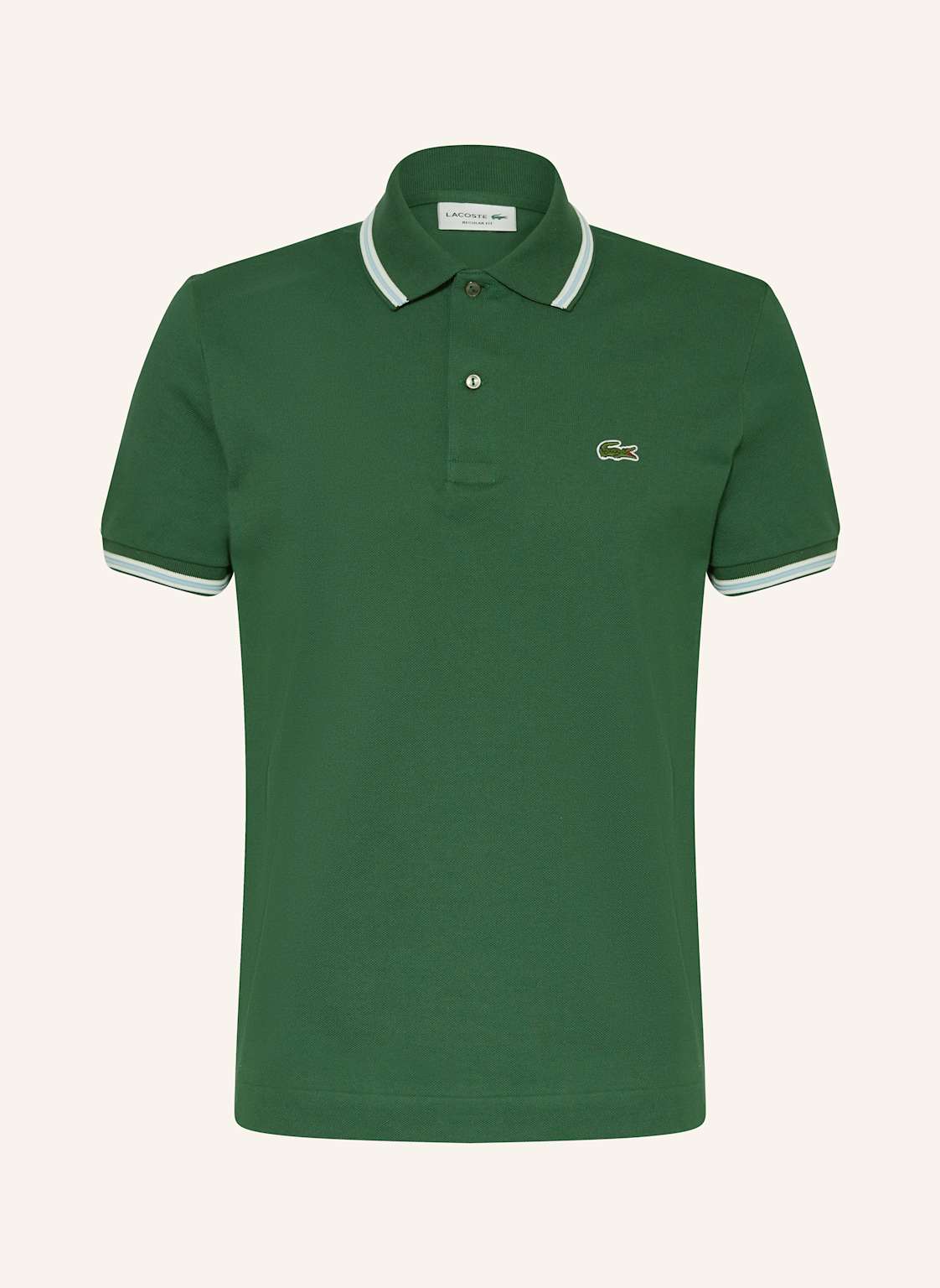 Lacoste Piqué-Poloshirt Regular Fit gruen von Lacoste