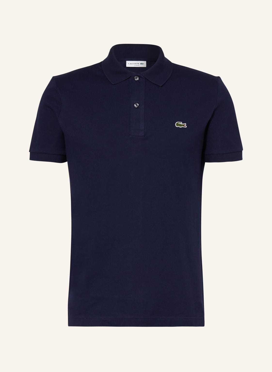 Lacoste Piqué-Poloshirt Slim Fit blau von Lacoste