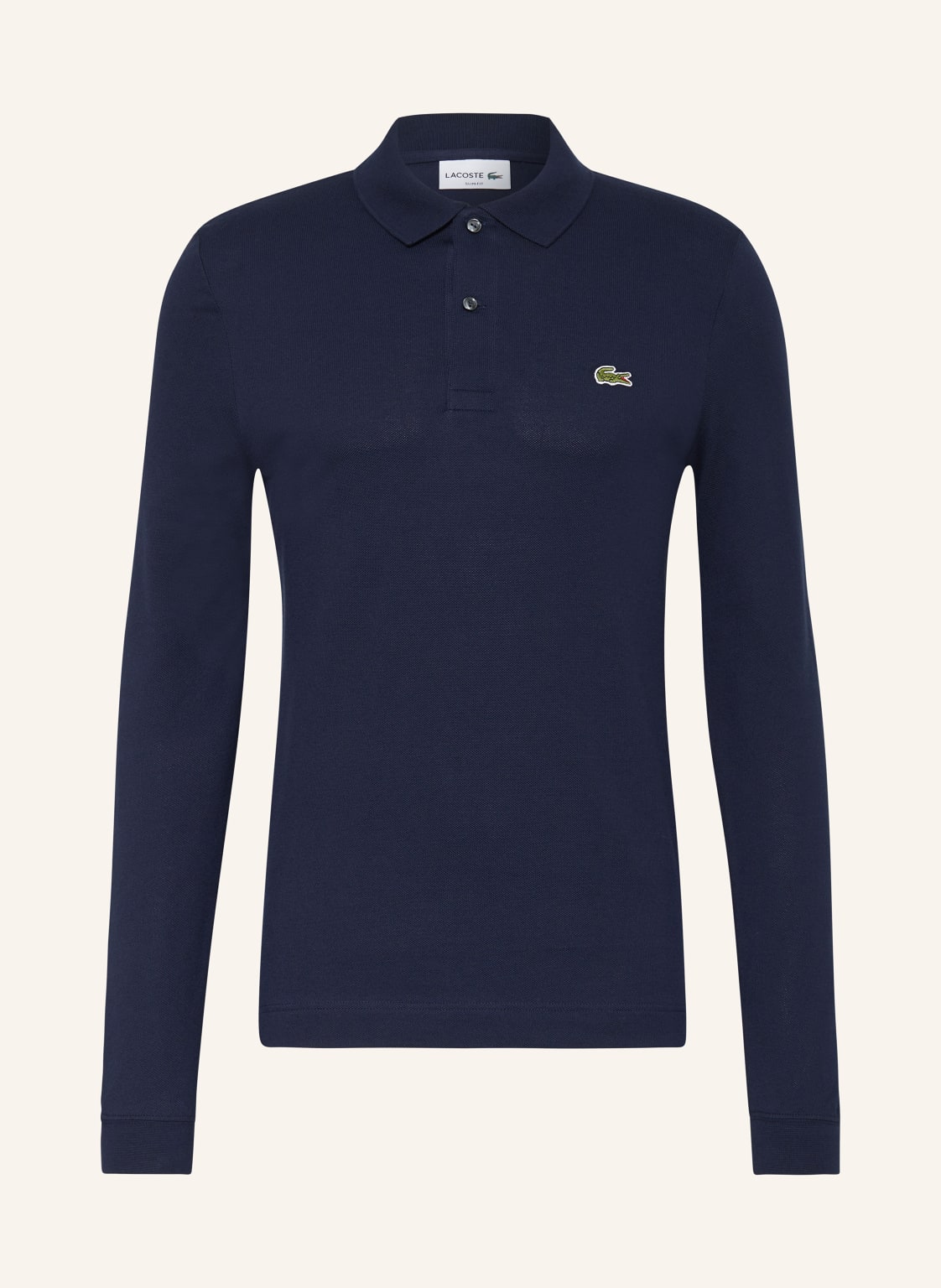 Lacoste Piqué-Poloshirt Slim Fit blau von Lacoste