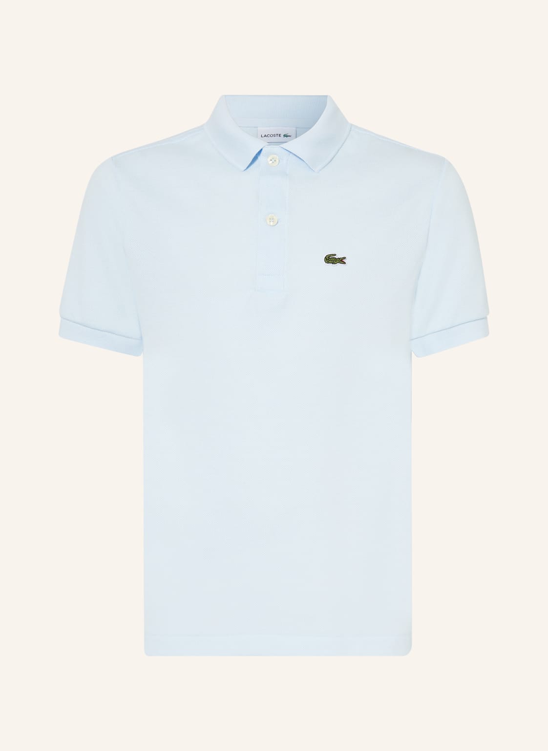 Lacoste Piqué-Poloshirt grau von Lacoste