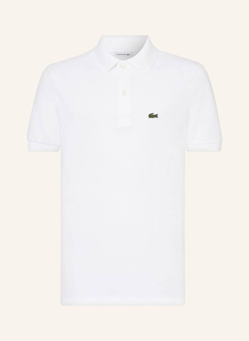 Lacoste Piqué-Poloshirt weiss Lacoste Piqué-Poloshirt weiss von Lacoste