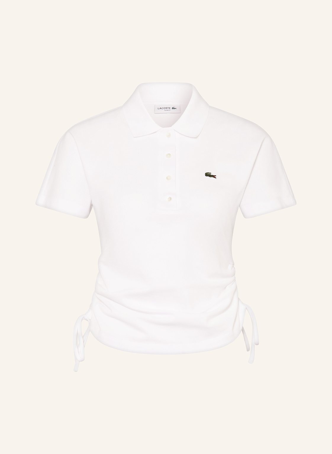 Lacoste Piqué-Poloshirt weiss von Lacoste