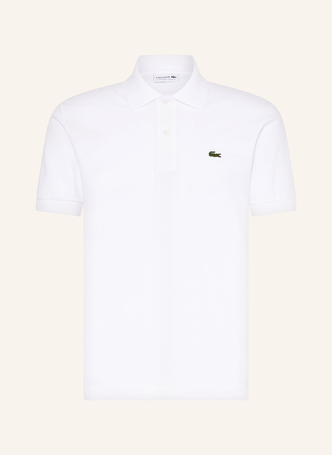 Lacoste Piqué-Poloshirt weiss Lacoste Piqué-Poloshirt weiss von Lacoste