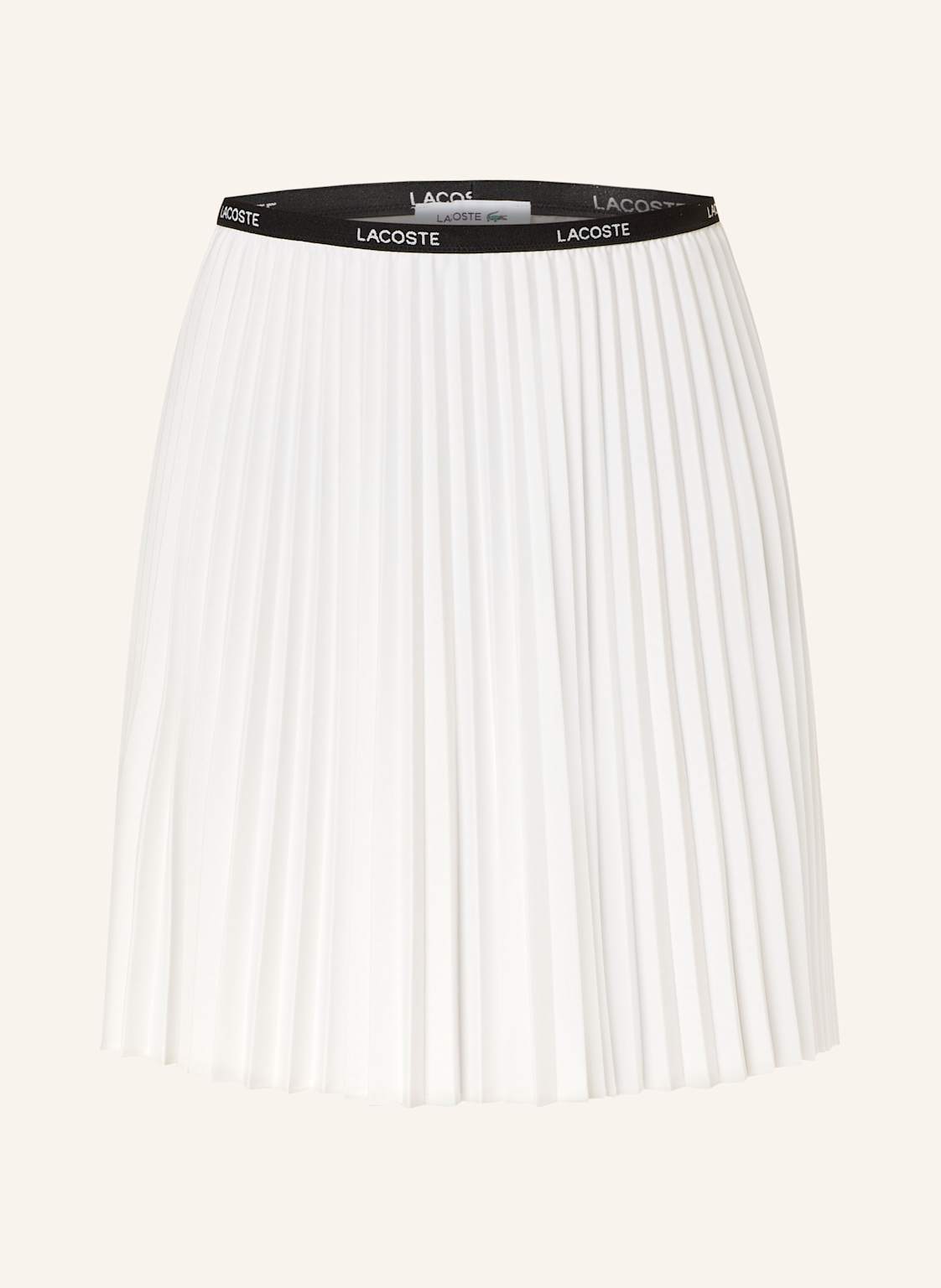 Lacoste Plisseerock weiss Lacoste Plisseerock weiss von Lacoste